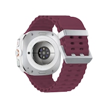 Watch 7 Ultra Kr417 Rug Silikon Kordon - Mor Diğer