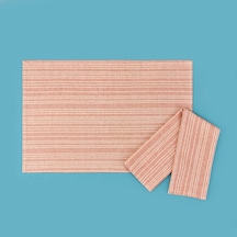 Lulea 2'li Kurulama Bezi - Bej - 40x60 Cm Çok Renkli