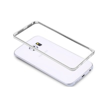 Samsung Uyumlu S6 G920 Bumper Çerçeve Kilif Gri 225209249