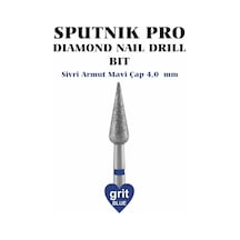 Elmas Sivri Armut Freze Mavi Çap 4,0mm