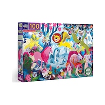 Eeboo 100 Parça Yapboz - Magical Creatures