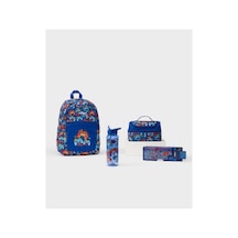 Smıggle Elements Classic Lite Okul Çantası 4 Lü Set Lacivert