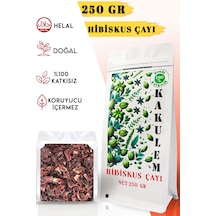 Kakulem Sertifikalı 250 Gr Doğal Kurutulmuş Hibiskus Çayı Nar Çiçeği