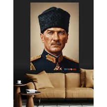 Ahşap Tablo Eski Osmanlı Padişahı Portre