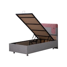 Setaymobilya Genç Baza Seti, Flora Baza Baza + Başlık Seti Pembe - Setay