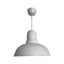 Rsylight Retro Dekoratif Tekli Beyaz Rustik Metal Sarkıt Avize 33 Cm