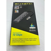 Typec Çoğaltıcı Typec Hub Type-c Çoğaltıcı