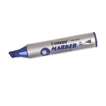 Mikro Jumbo Markör Kalem 6007 Mavi 10 Gr 12 Li Paket Çok Renkli