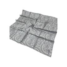 Armine İpek Eşarp 2025 Yaz - 9304-02 Gri Twill Gri