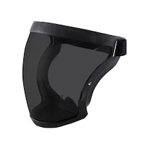 Mufunye Kaynakçı Kullanıma Özel Isı Dayanıklı 120 C Korumalı Yüz Maskesi - Içerisinde Değiştirilebilir Yedek Yastık, Siyah Çerçeve-siyah Lens