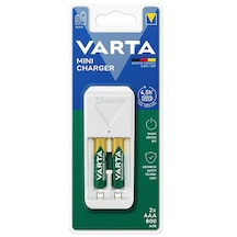 Varta 57656 Mini Şarj Çihazı + 56703 800 Mah 2'li Aaa İnce Kalem