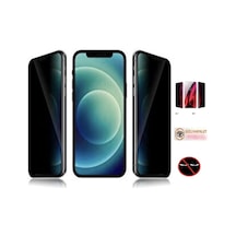 Huawei P40 Lite Hayalet Ekran Privacy Gizlilik Tam Kaplayan Kırılmaz Koruyucu Cam