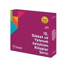 6'Lı Set 3-4 Yaş / Iq Dikkat ve Yetenek Geliştiren Kitaplar