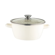 Salentino Kızartma Tenceresi - Beyaz - 22 Cm 8684427212172 Beyaz