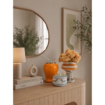 Dekoratif - Salon Seti Soft Sarı Herm Gümüş
