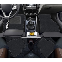 Subaru Legacy 2004-2009 Siyah Halı Siyah Kenar Petek Topuk