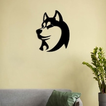 Husky Ruhu Metal Duvar Dekoru