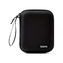 Topshop1 Siyah Eva Sert Kabuklu Fare Şarj Cihazı Kulaklık Saklama Çantası