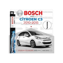 Citroen C3 Muz Silecek Takımı 2010-2015 Bosch Aerotwin