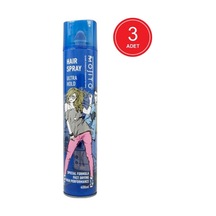 Mojito Ultra Hold Güçlü Tutuş Saç Spreyi 3 x 400 ML