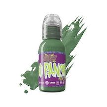 World Famous Ink A.d. Pancho Medium Green Yeşil Dövme Boyası 1oz - 30ml