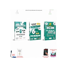 Günay 6. Sınıf Fen 046 Hediyeli 3 Kitap Seti