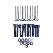 Klima Dübel 12 Mm Tuğla Dübeli( 1 Takim )( Vida - Pul ) 408407824
