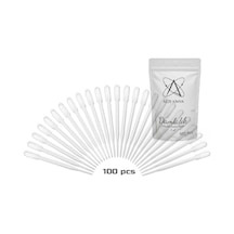 Alze Kimya 3 ML Uzun Şişe Damlalığı Pastör Pipeti 100 Adet