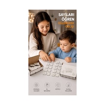 Domino Sayıları Öğreniyorum Ahşap Çocuk Eğitim Seti
