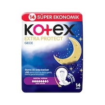 Kotex Extra Protect Ultra Quadro Gece 14'lü - 4 Adet Tarı