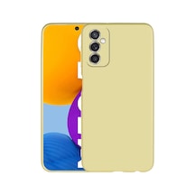 Zore Galaxy M52 Kılıf Nvth Premier Silikon Kapak - Gold