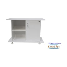 Kanki Pet Kp1045 Mdf Akvaryum Beyaz Sehpa 100 x 45 x 67 CM