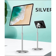 Mühlen Ph058 Ayarlanabilir Ergonomik Manyetik Telefon Standı Silver