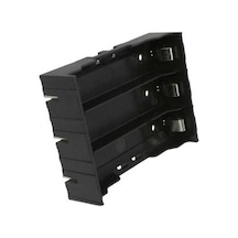 18650 Lityum-iyon Piller İçin Üçlü Pil Yuvası - Pcb Tip