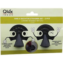 Qlux L-00962 2pcs Lavabo Süzgeç Set 5468 Çok Renkli