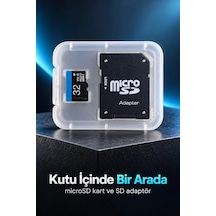 Mey İthalat Microsd Hafıza Kartı Ve Adaptör İkili Set 32 Gb