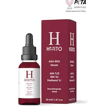 Hoito Aha Bha Serum 30ml - Canlandırıcı Cilt Tonu Eşitleyici Kırmızı Peeling Cilt Bakım Serumu
