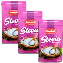 Sweetwell Stevia Prebiyotik Lifli Toz Tatlandırıcı 500 G x 3 Adet