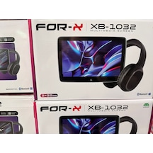 For-x Xb-1032 Portatif Koltuk Arkası 2 Ad. Monitör Başlık 2/32gb