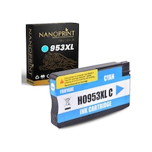 Hp 953Xl Mavi Uyumlu Kartuş /F6U16Ae/8210/8710/8715/8720/8725/873
