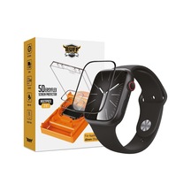 Watch Uyumlu 5d Easyflex 2 Adet Ekran Koruyucu, Flexi, Kolay Kurulum, Tam Kaplayan, Yüksek Hassasiyetli, Slim 41 Mm