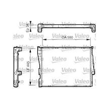 VALEO 734276 Su Radyatoru (BMW E46 Otom. / Mek. ) 1436242 17119071518 (WC595724)