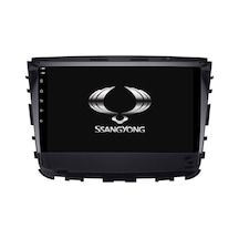 Ssangyong Rexton - Araç Multimedya Ekran - 4gb 64gb - S - Piano Black - 2015 - 2020 - 9 Inch - Myway