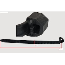 Üniversal Cırt Kelepçe Özel 7x13cm 5 Adet