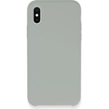 Newface Apple İphone Xs Max Kılıf Lansman Legant Silikon - Açık Gri