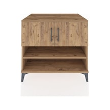 Kronos Şifonyer 3 Raflı 2 Kapaklı 88x59x80 Çam-çam Atlas Çam