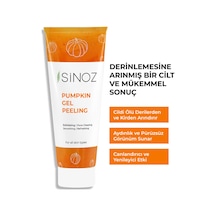 Sinoz Pumpkin Jel Balkabağı Özlü Ölü Derilerden Arındıran Yenileyici Yüz Peelingi