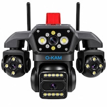 Okam Ok-251 4 Lens Wi-fi Güvenlik Kamerası
