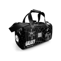 Coral High Erkek Çocuk Spor Ve Seyahat Çantası - Siyah Galaxy Uzay Desenli - 27526 Çok Renkli
