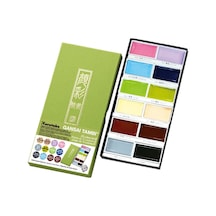Zig Kuretake Gansai Tambi Profesyonel Japon Sulu Boya 12 Renk Mc20/12V-2